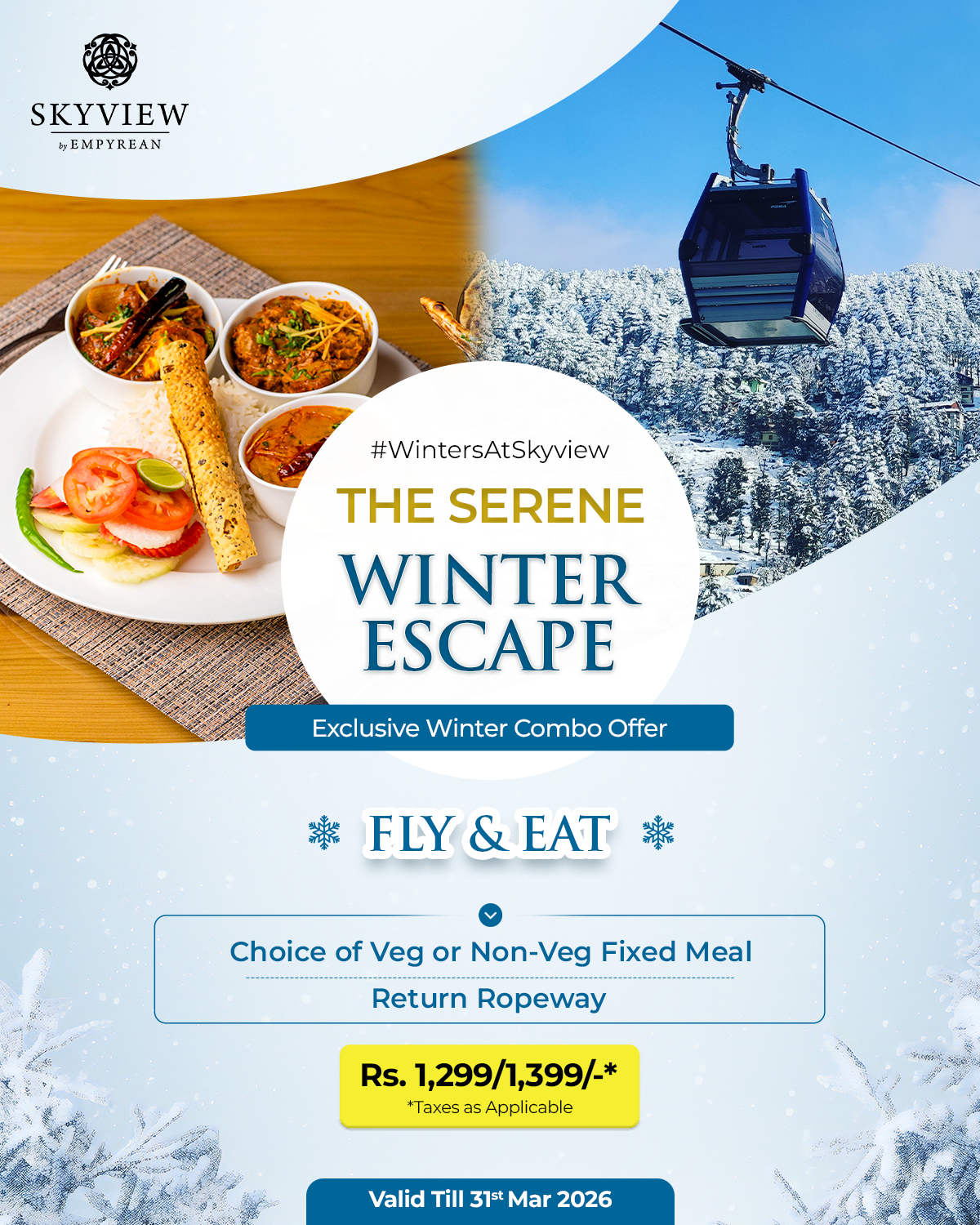 FLY AND EAT OFFER