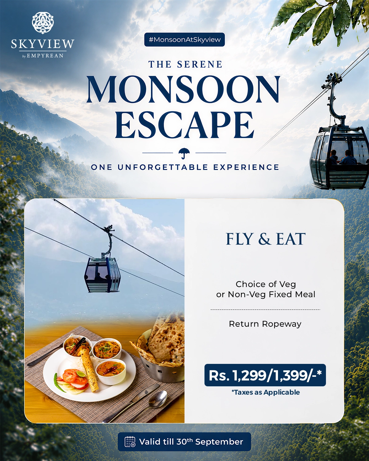 FLY AND EAT OFFER