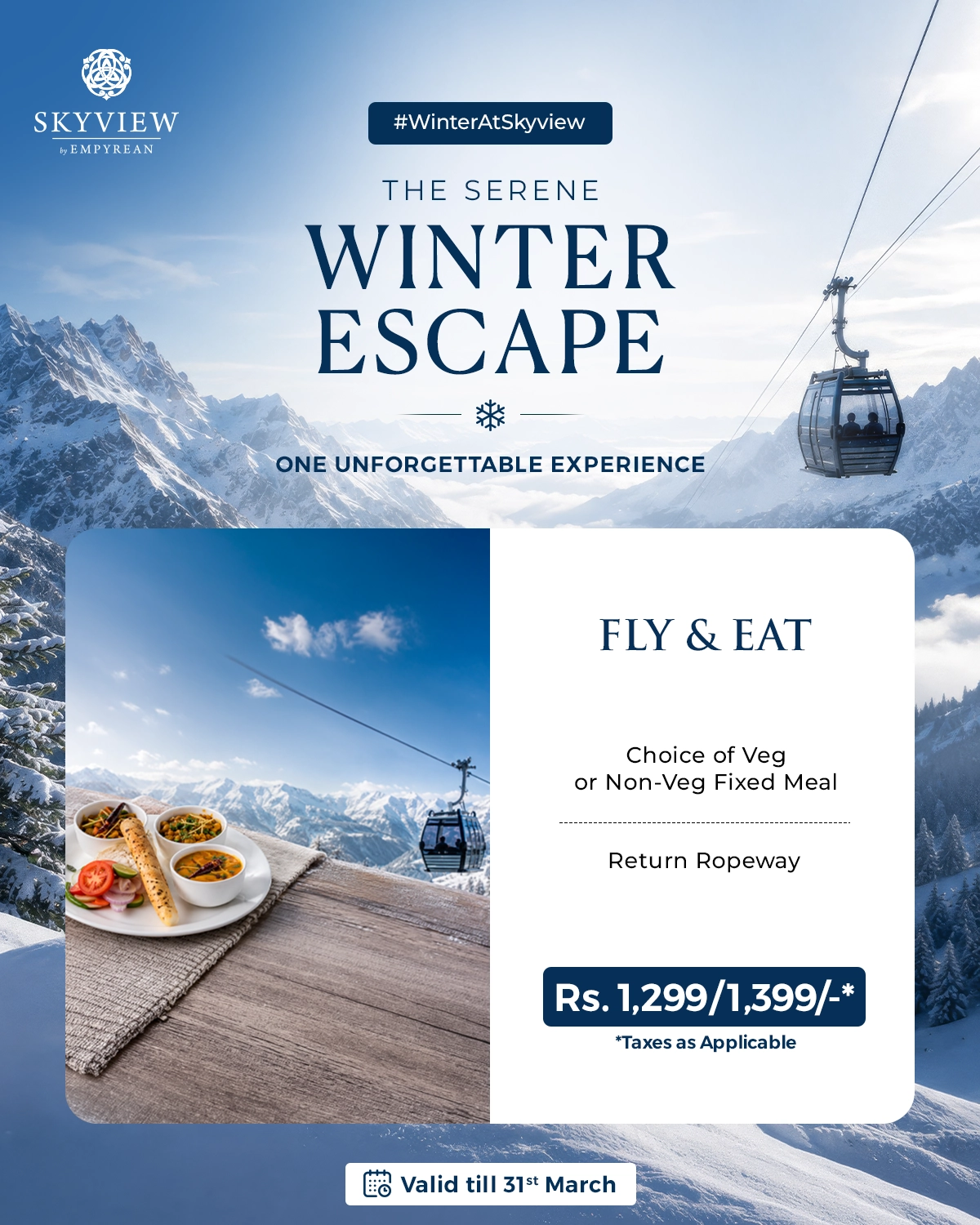 FLY AND EAT OFFER